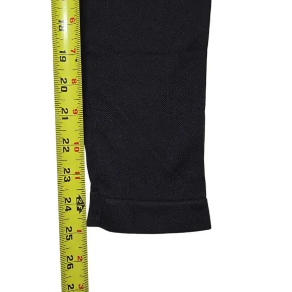 Spanx Leggings Womens Large Black Shapewear Activewear Tummy Control High Waist
